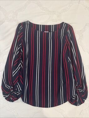 CAbi Flag Blouse NEW Condition